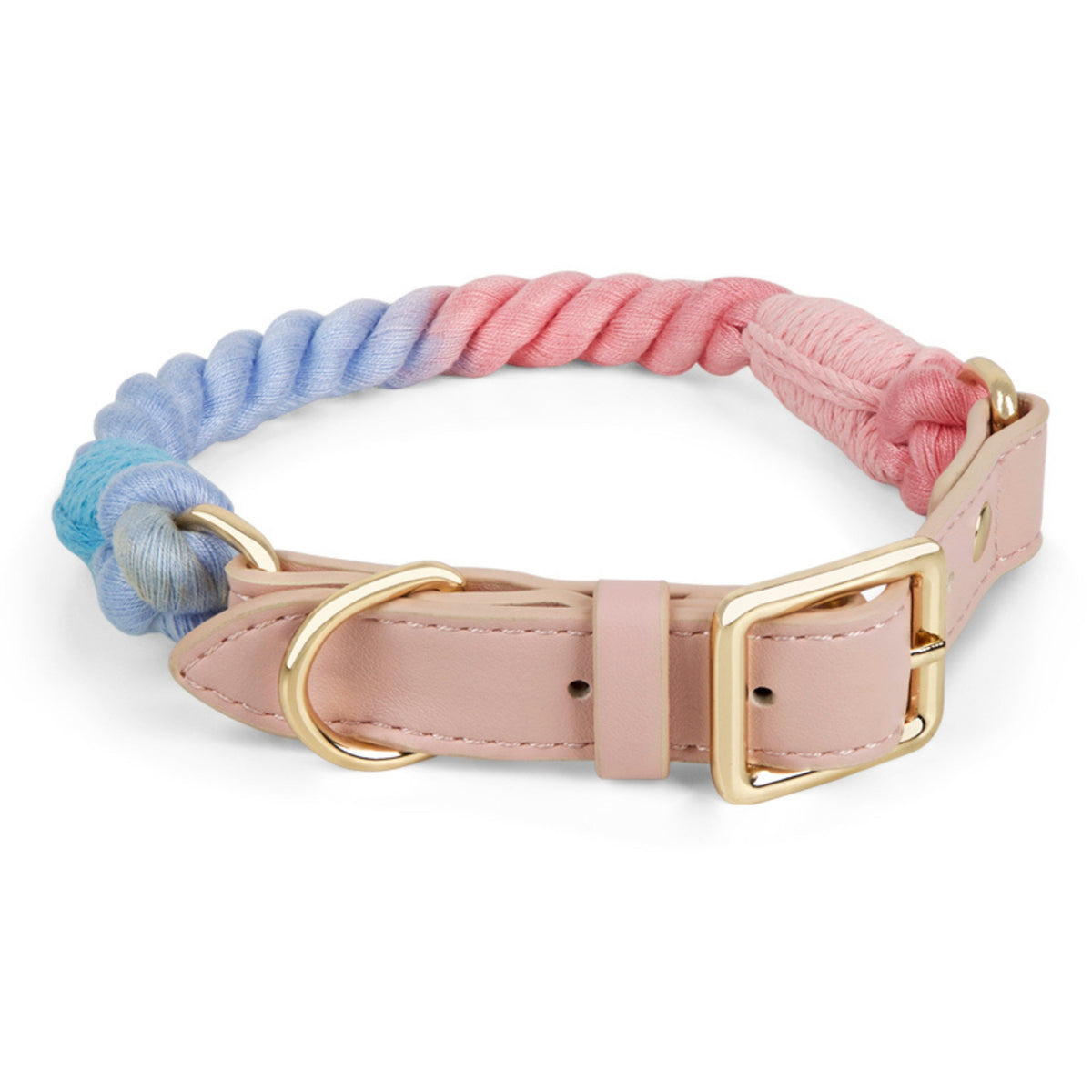 MACARONS MARONI Hundehalsband (mit Leder)